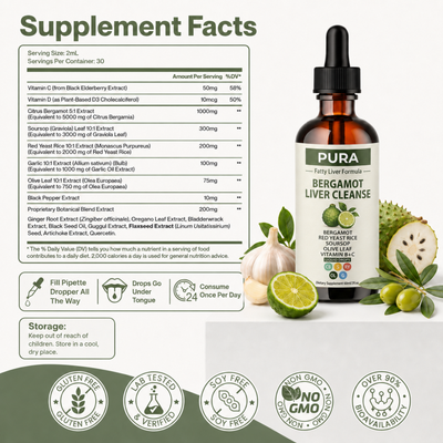 Bergamot Liver Cleanse Formula