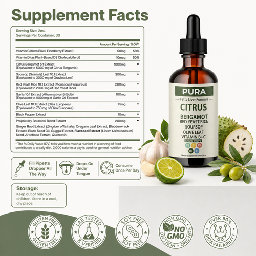 Bergamot Liver Support Formula